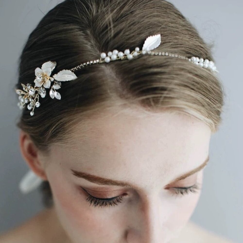 Handmade exquisite flower headdress wedding accessories